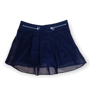 NWT Candie's Black Mesh Mini Skirt - 2xHP